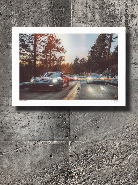 #058 Signature Series - "Cup Flare" Poster