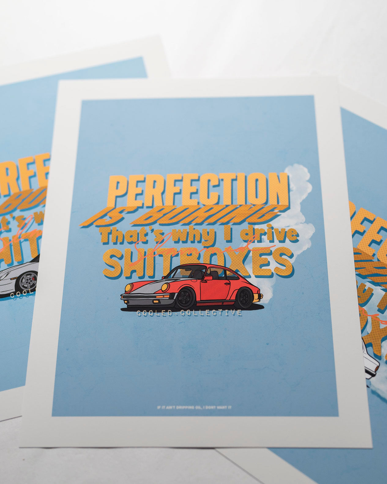 "Perfection is boring..." - Shitboxes Poster