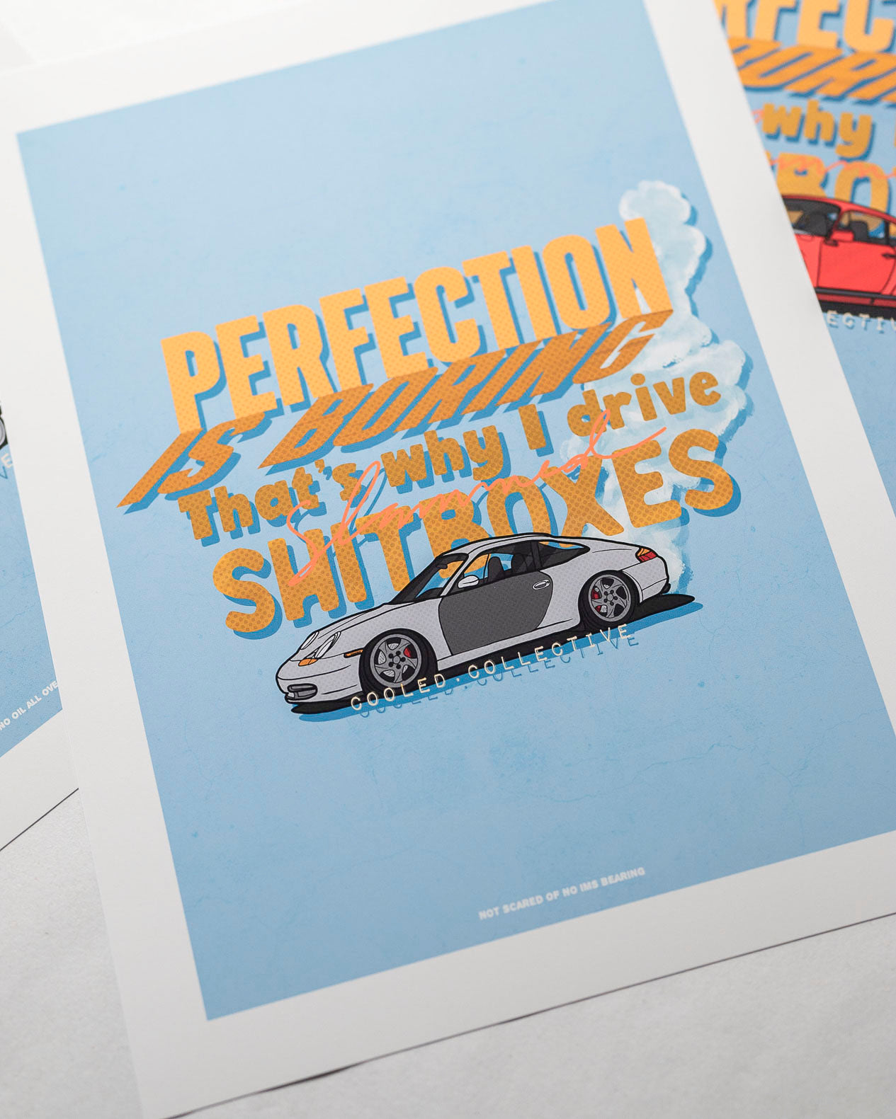 "Perfection is boring..." - Shitboxes Poster