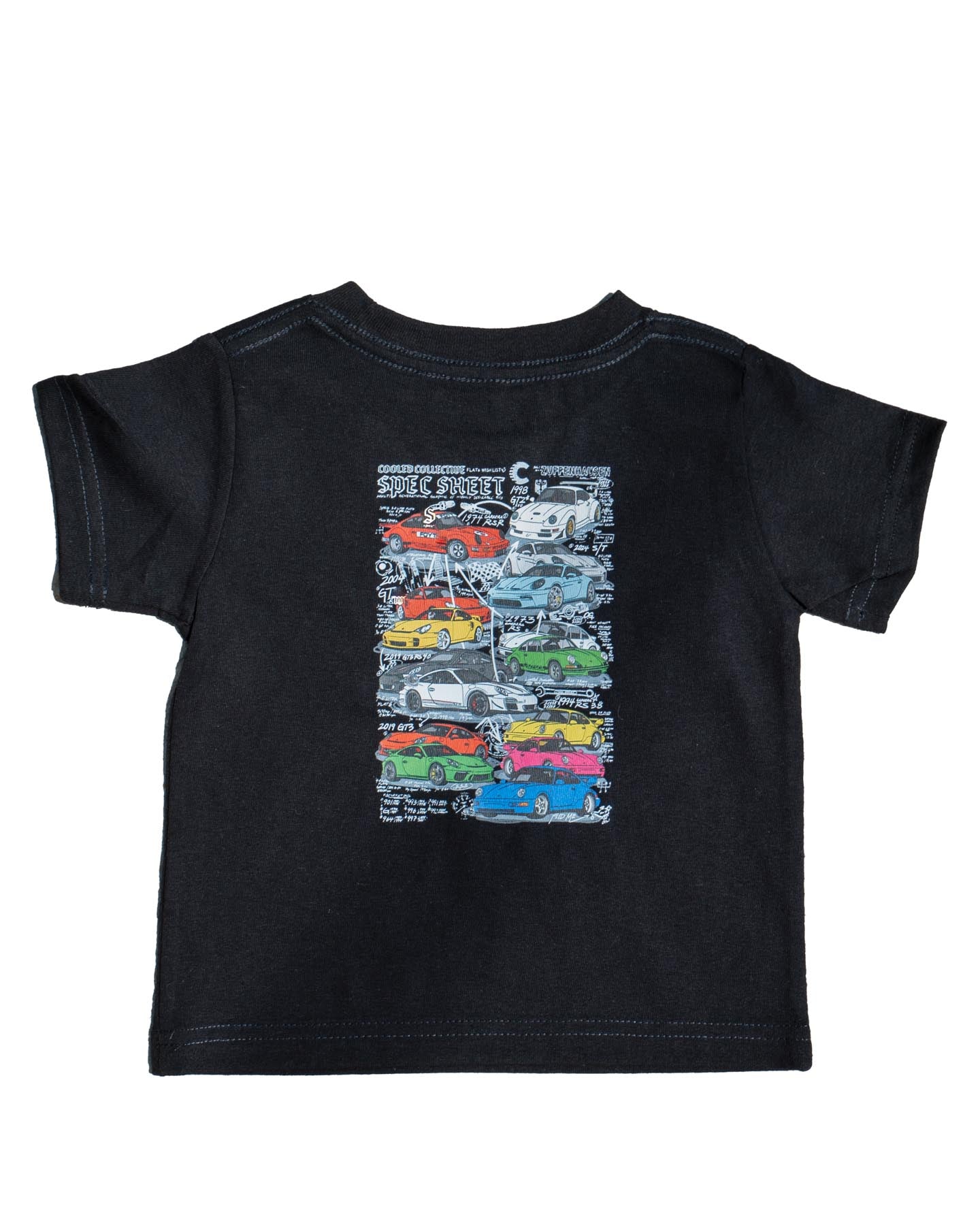 Flat6 Wish List - Spec Sheet Kids Shirt