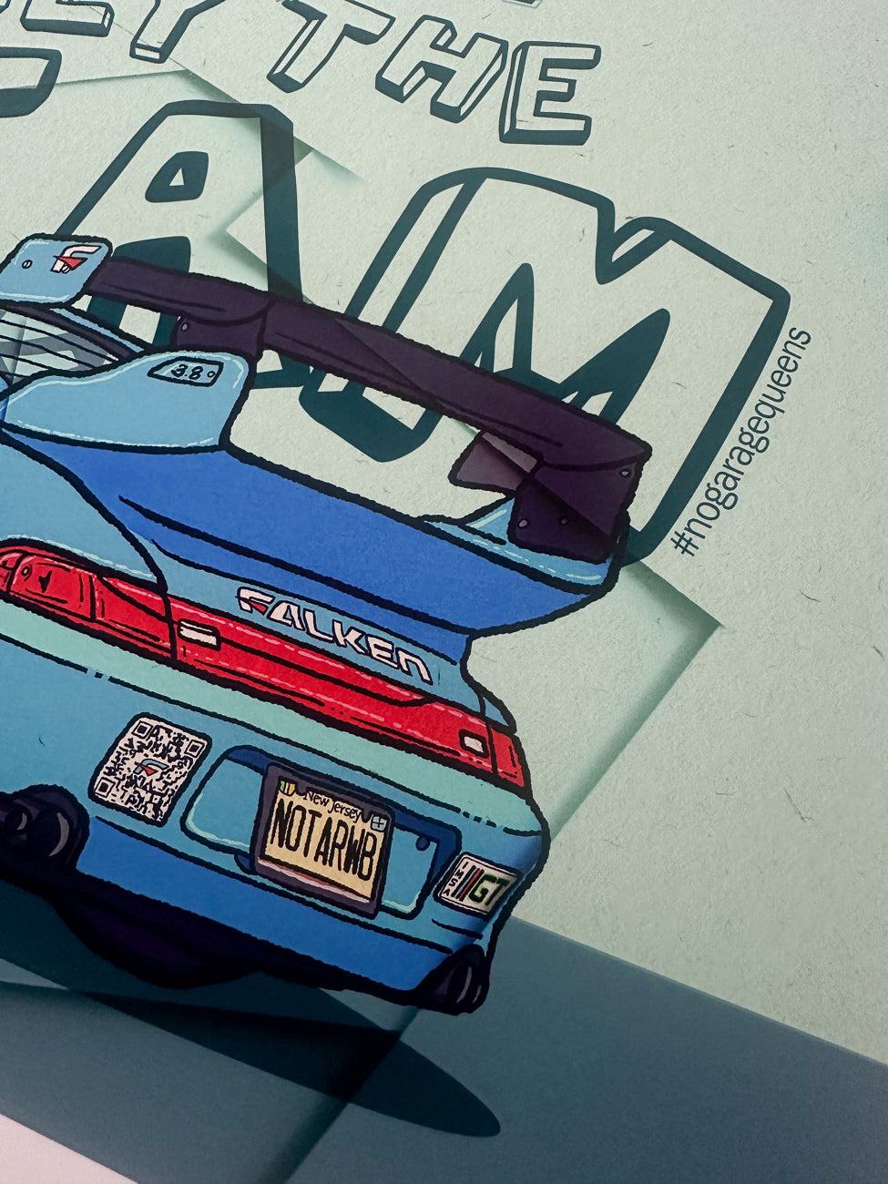 Daily the Dream - 993 GT2 Teal Livery