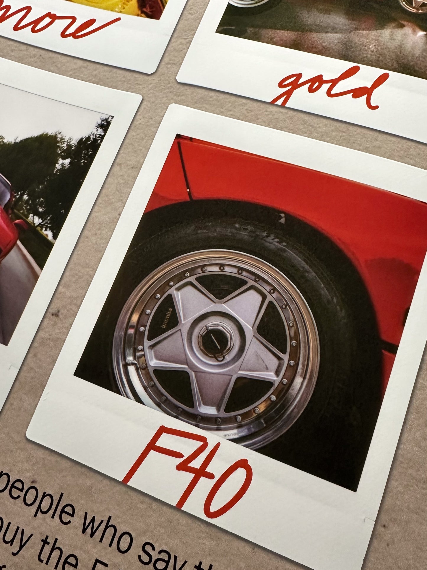 No Guts, No Glory Poster.... F40