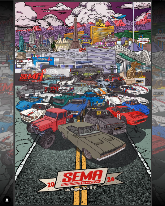 SEMA 2025 Poster Giveaway