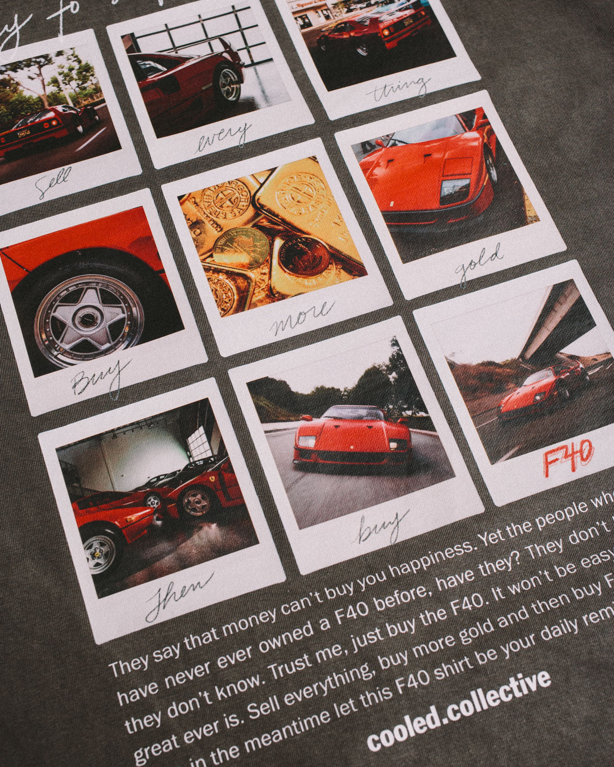 Key to Happy Life F40 Apparel