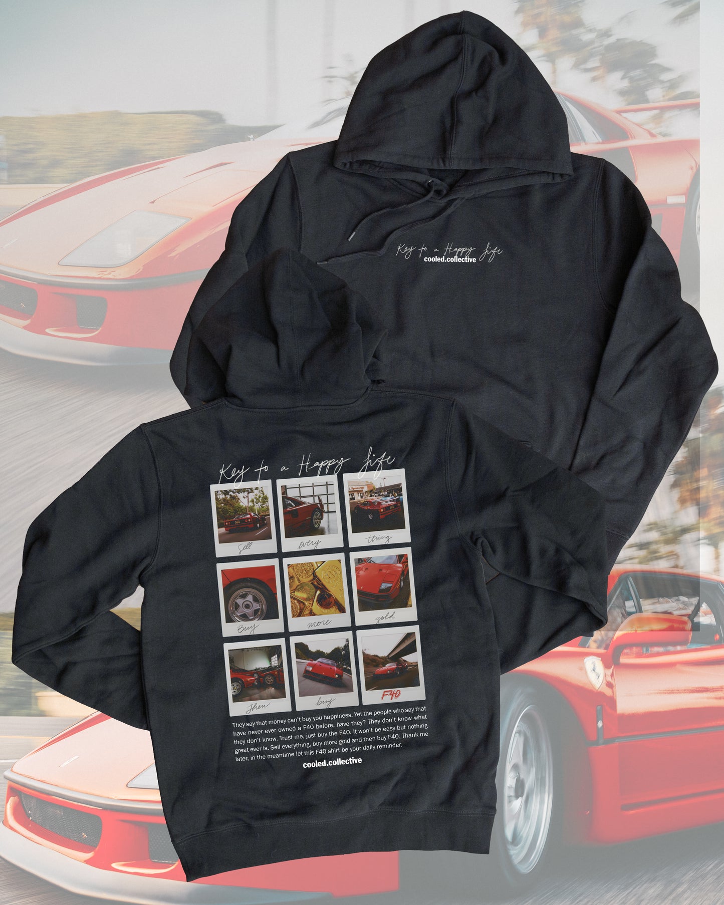 Key to Happy Life F40 Apparel