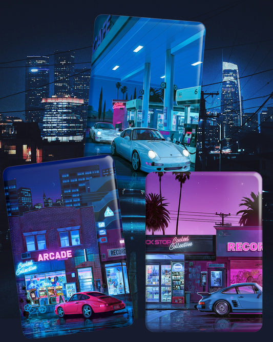 Retro Series Magnets