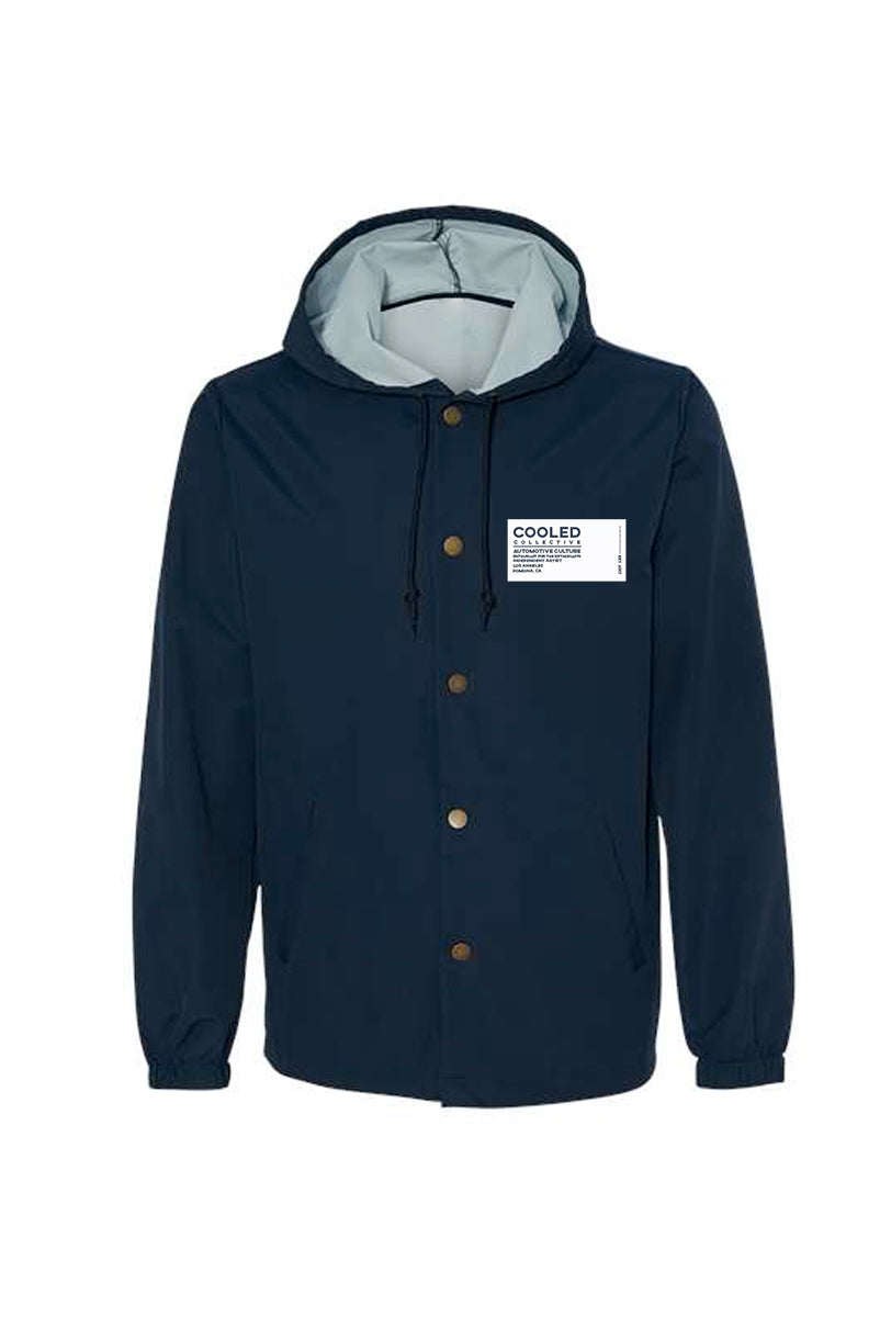 Cooled Collective Water-Resistant Hooded Windbreaker