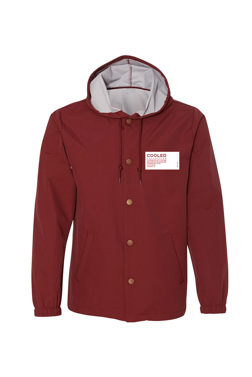 Cooled Collective Water-Resistant Hooded Windbreaker