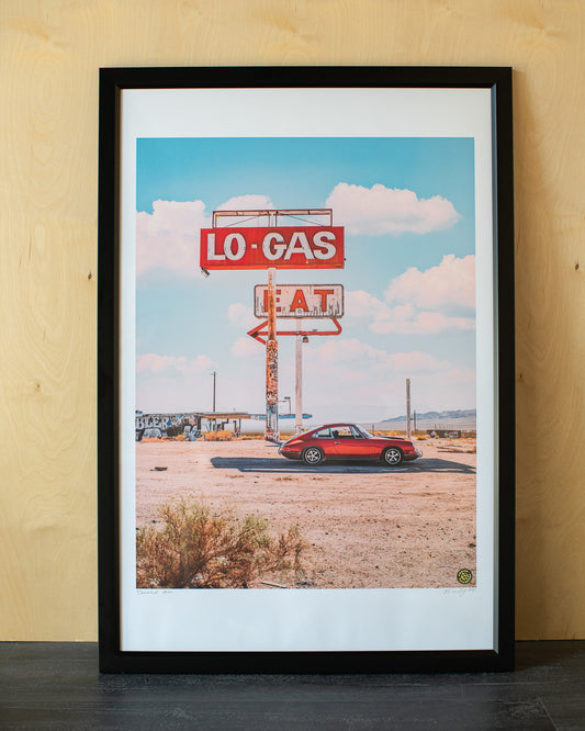 #051 Signature Series - "Deserted Gas" Poster