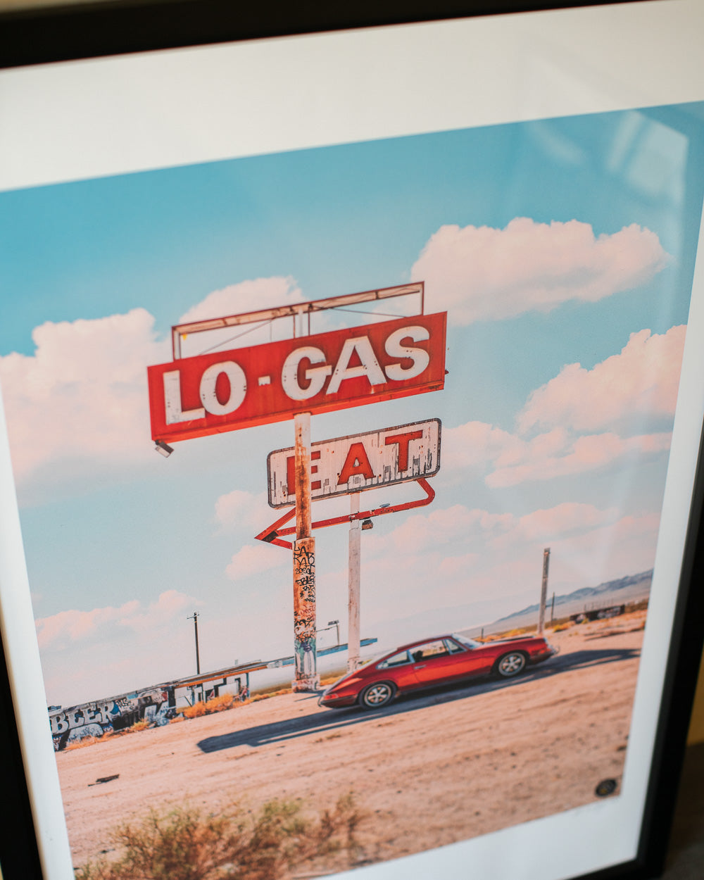 #051 Signature Series - "Deserted Gas" Poster