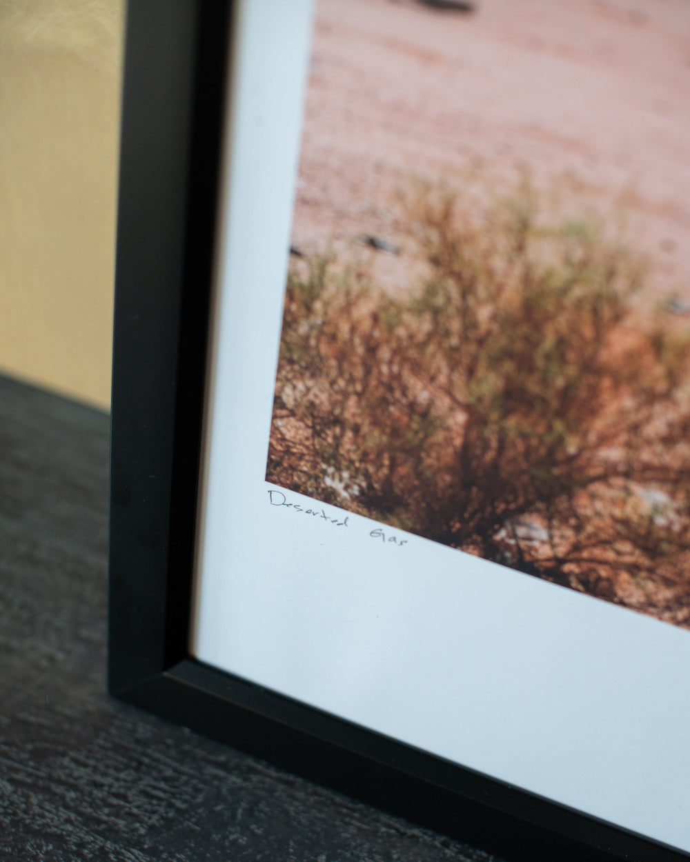 #051 Signature Series - "Deserted Gas" Poster