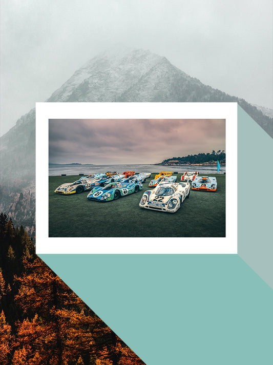 #039 Signature Series - "Le Mans 50 +1 Years" Poster