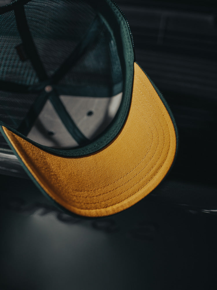 Cooled Collective Green + Gold Cap