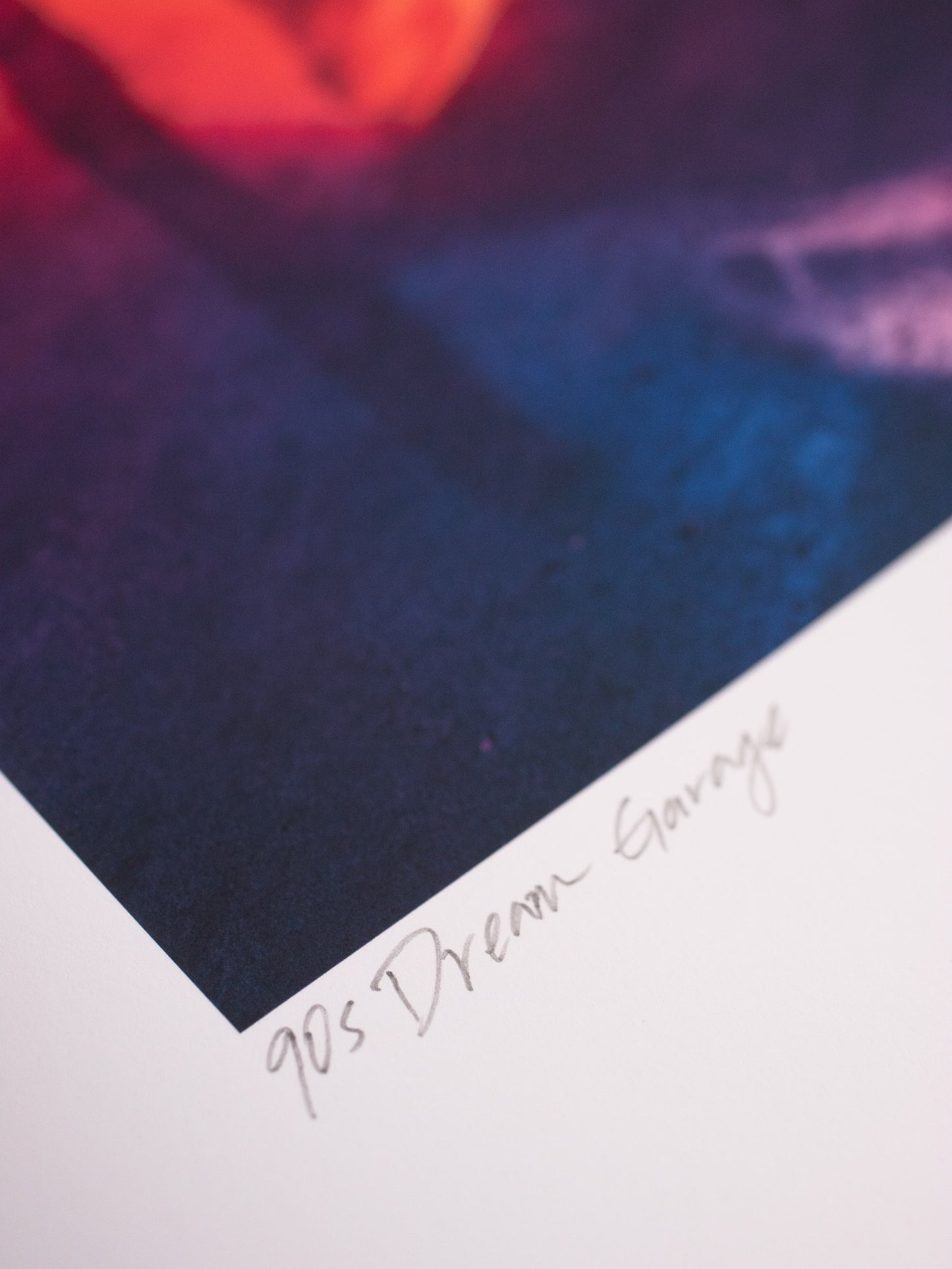 #012 Signature Series - "90s Dream Garage" Poster