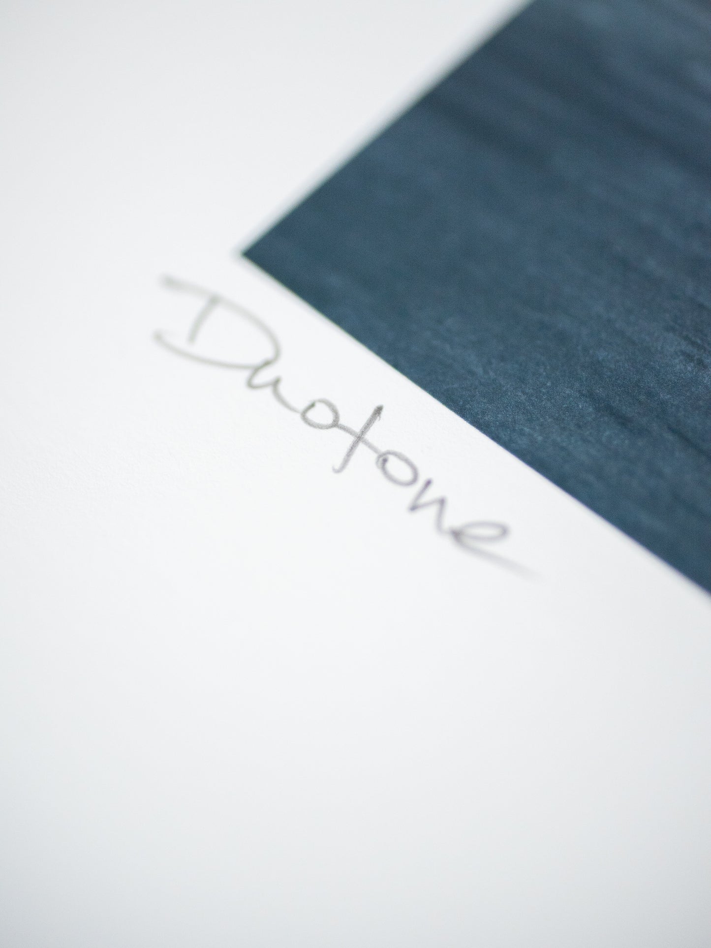 #016 Signature Series - "Duotone" Poster