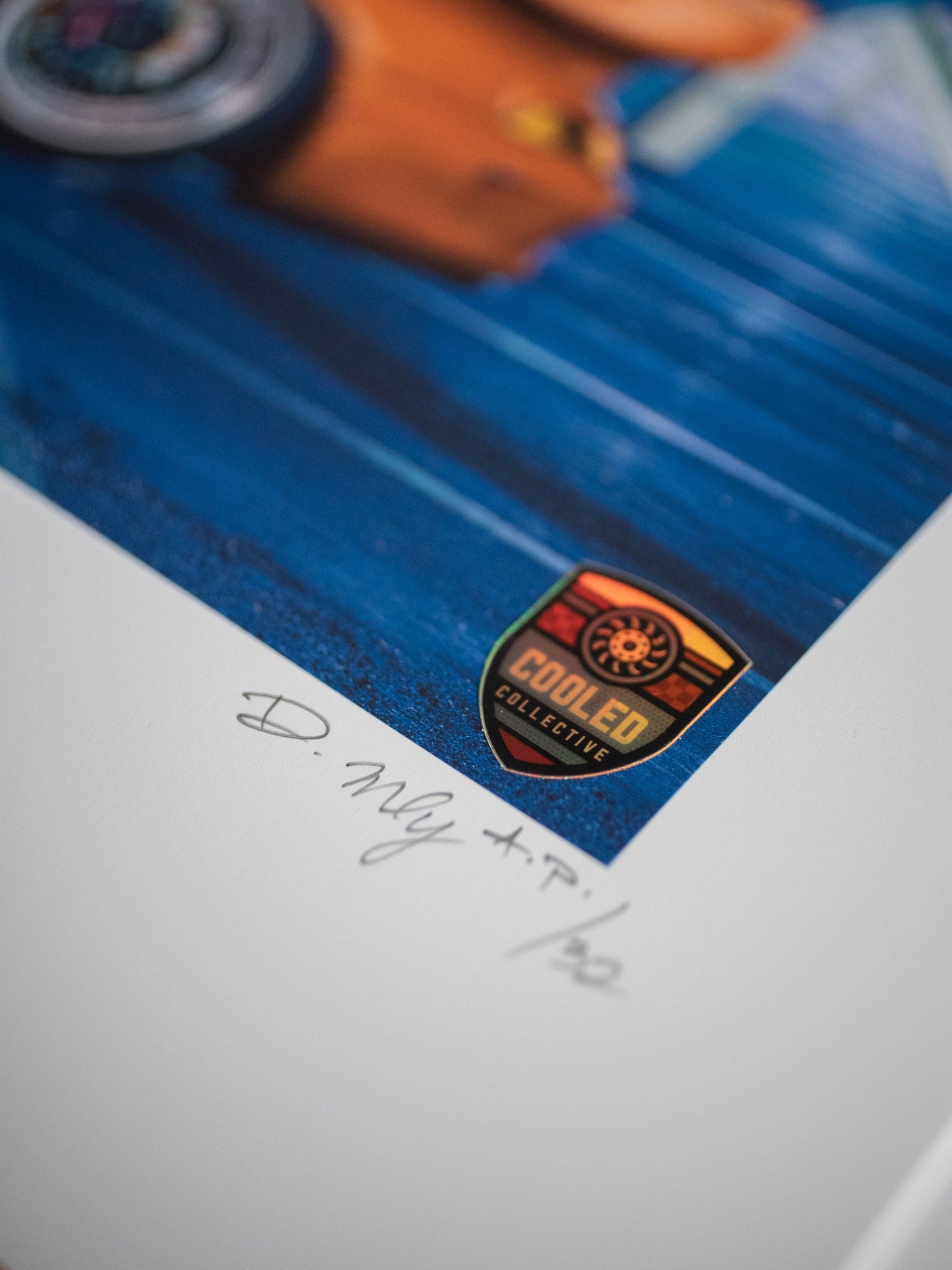 #014 Signature Series - "Creamy Orange Bang" Poster