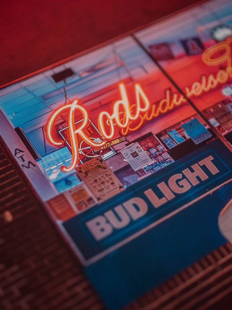 #024 Signature Series - "Neon Rod" Poster