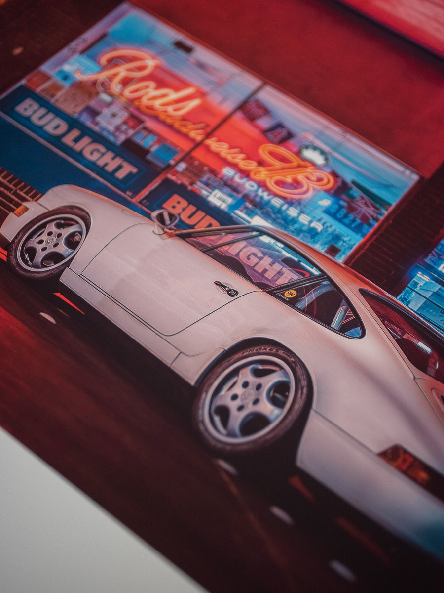 #024 Signature Series - "Neon Rod" Poster