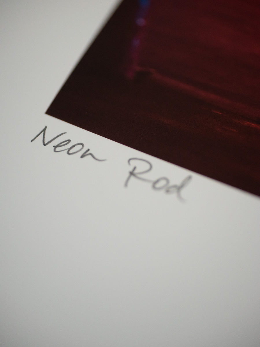 #024 Signature Series - "Neon Rod" Poster