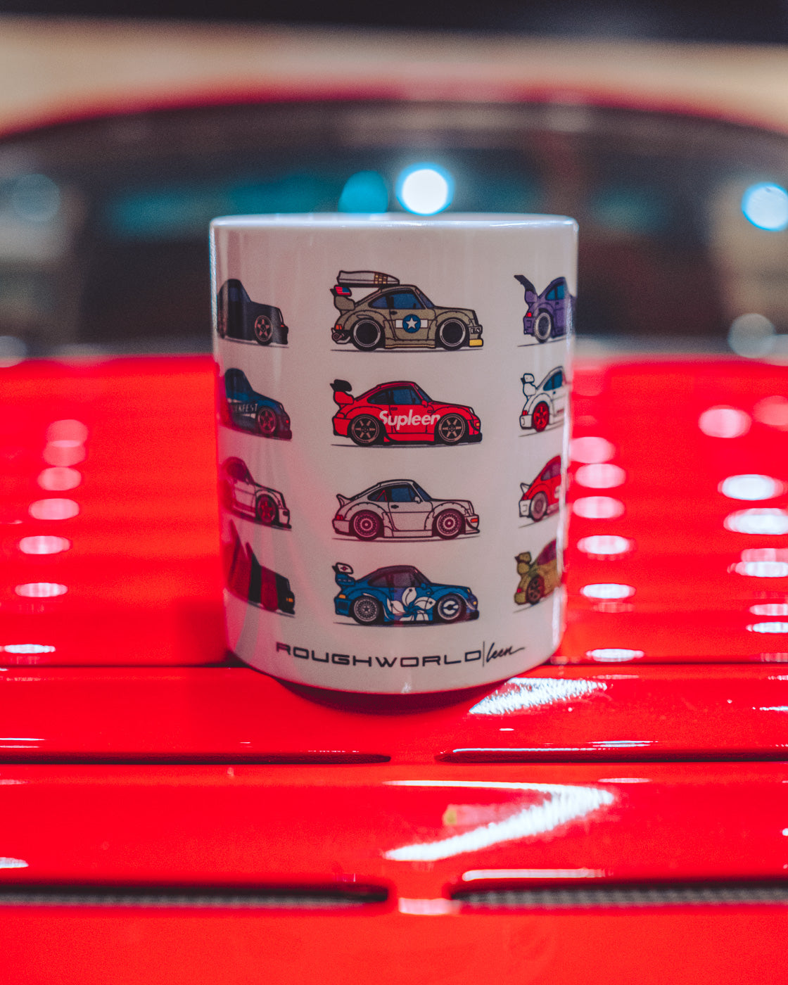 Leen Customs Aircooled Widebody Club Mug