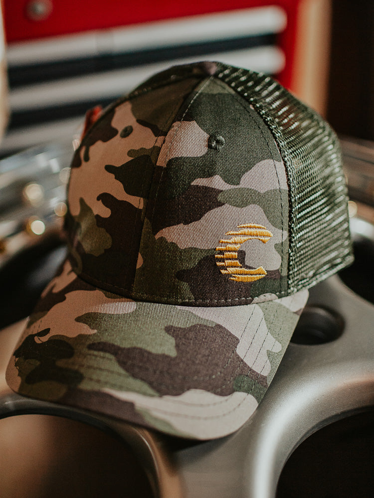 Cooled Collective Army Camo Cap