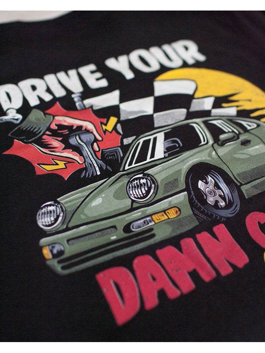 "Drive your Damn Car" Oak Aircooled Shirt