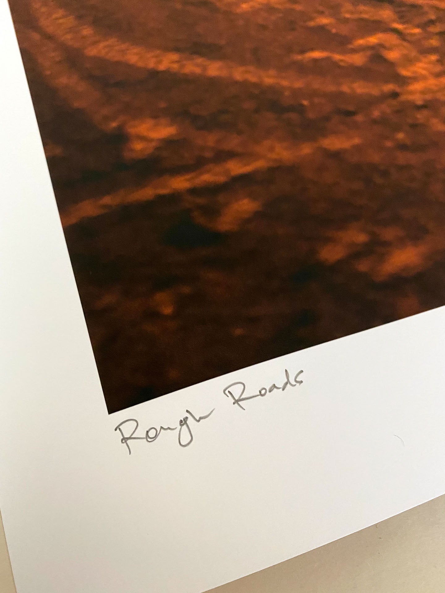 #041 Signature Series - "Rough Roads" Poster