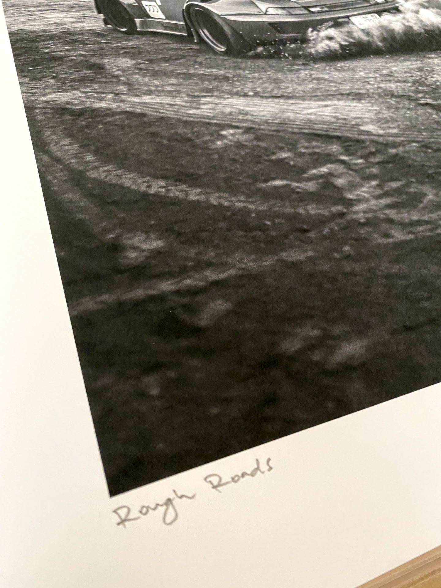 #041 Signature Series - "Rough Roads" Poster