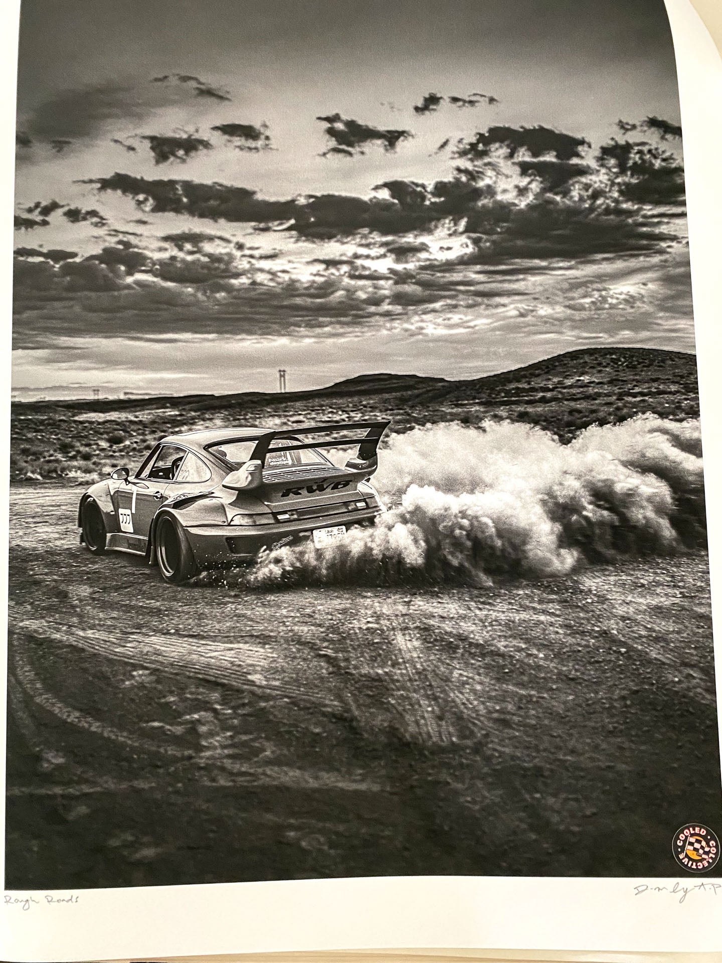 #041 Signature Series - "Rough Roads" Poster