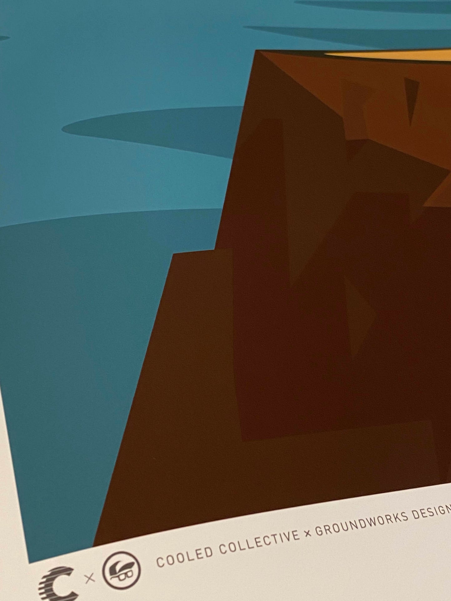 Ground Works Design - The Peak Poster