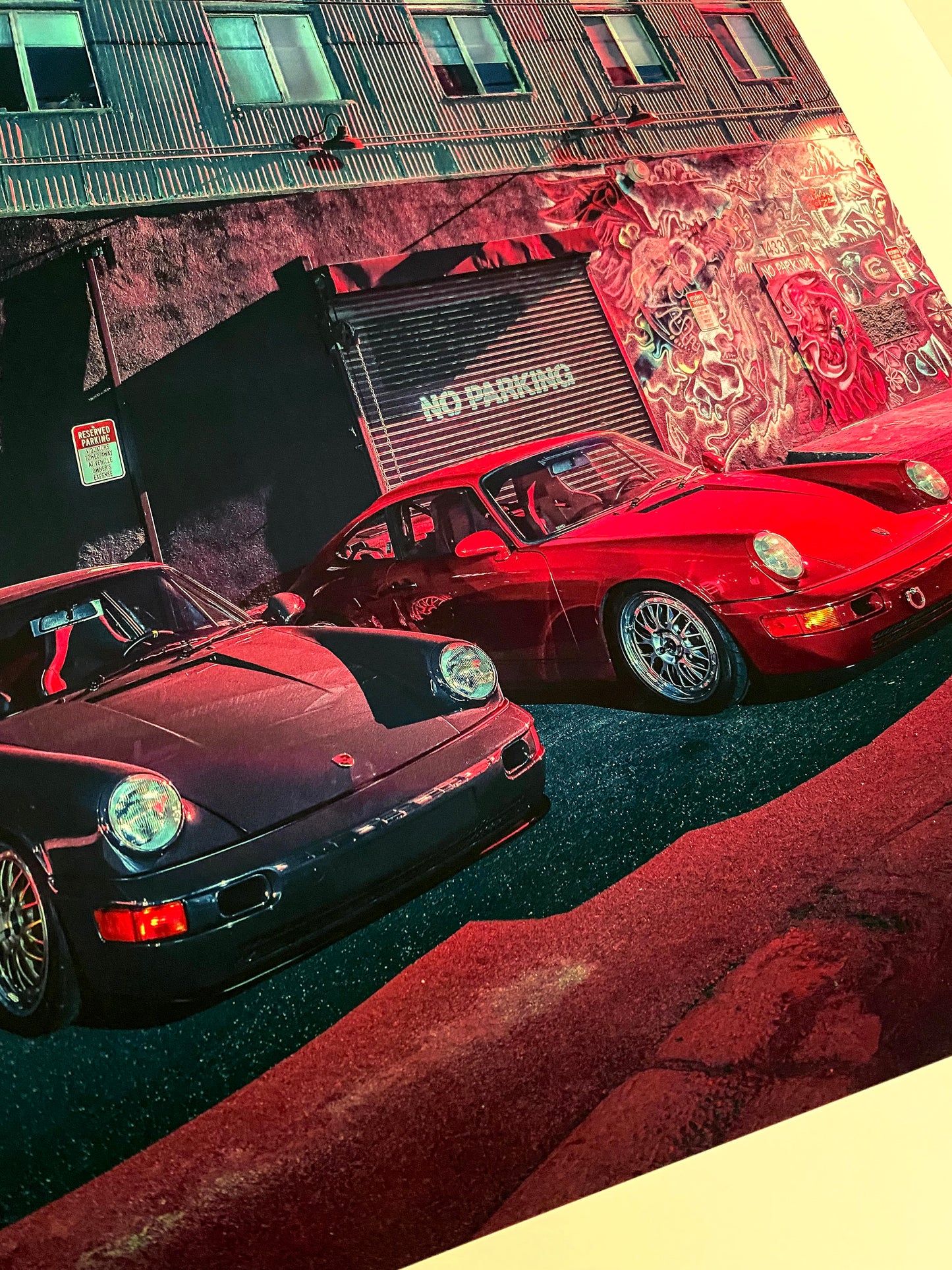 #036 Signature Series - "Back Alley Vibes" Poster