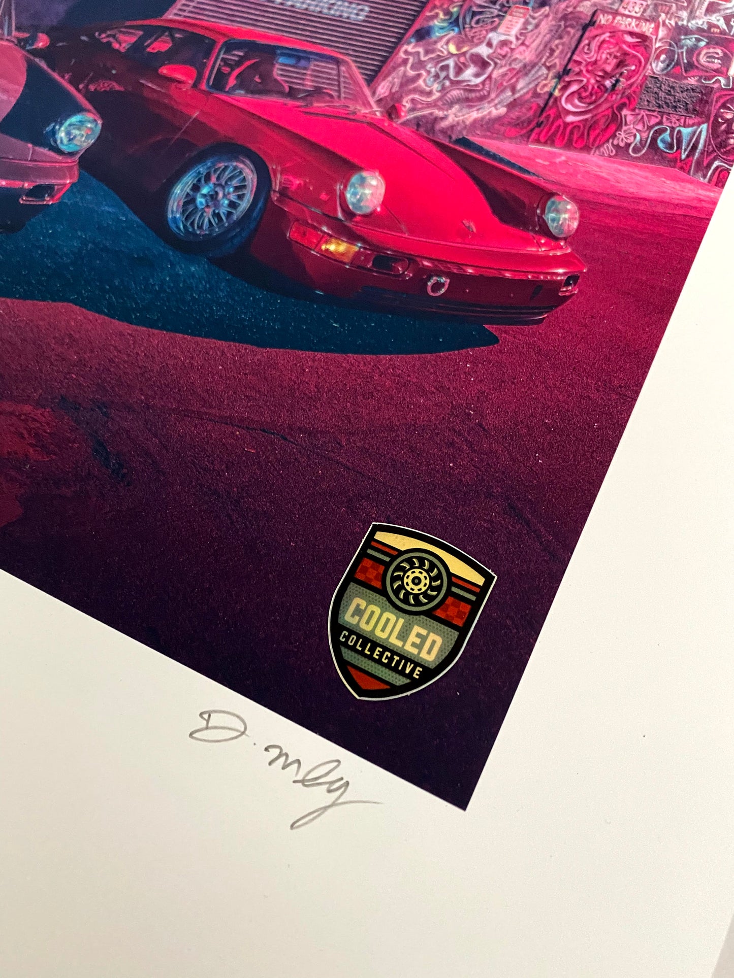 #036 Signature Series - "Back Alley Vibes" Poster