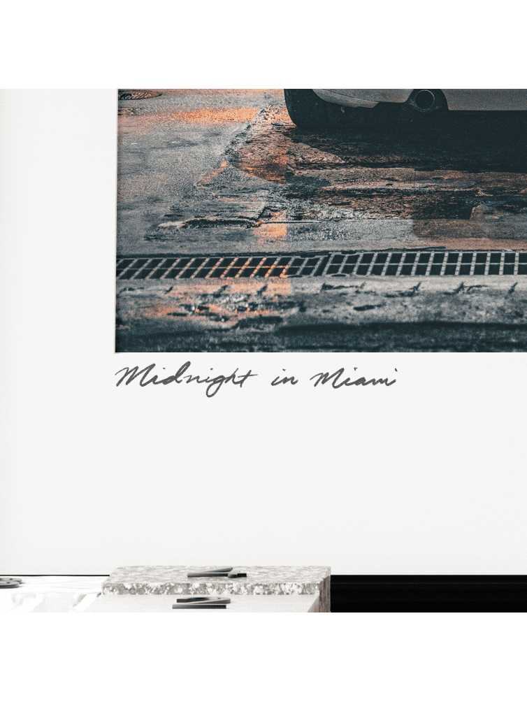 #005 Signature Series - "Midnight in Miami" Poster