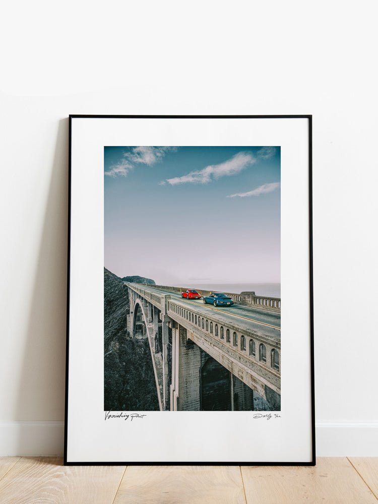 #006 Signature Series - "Vanishing Point" Poster