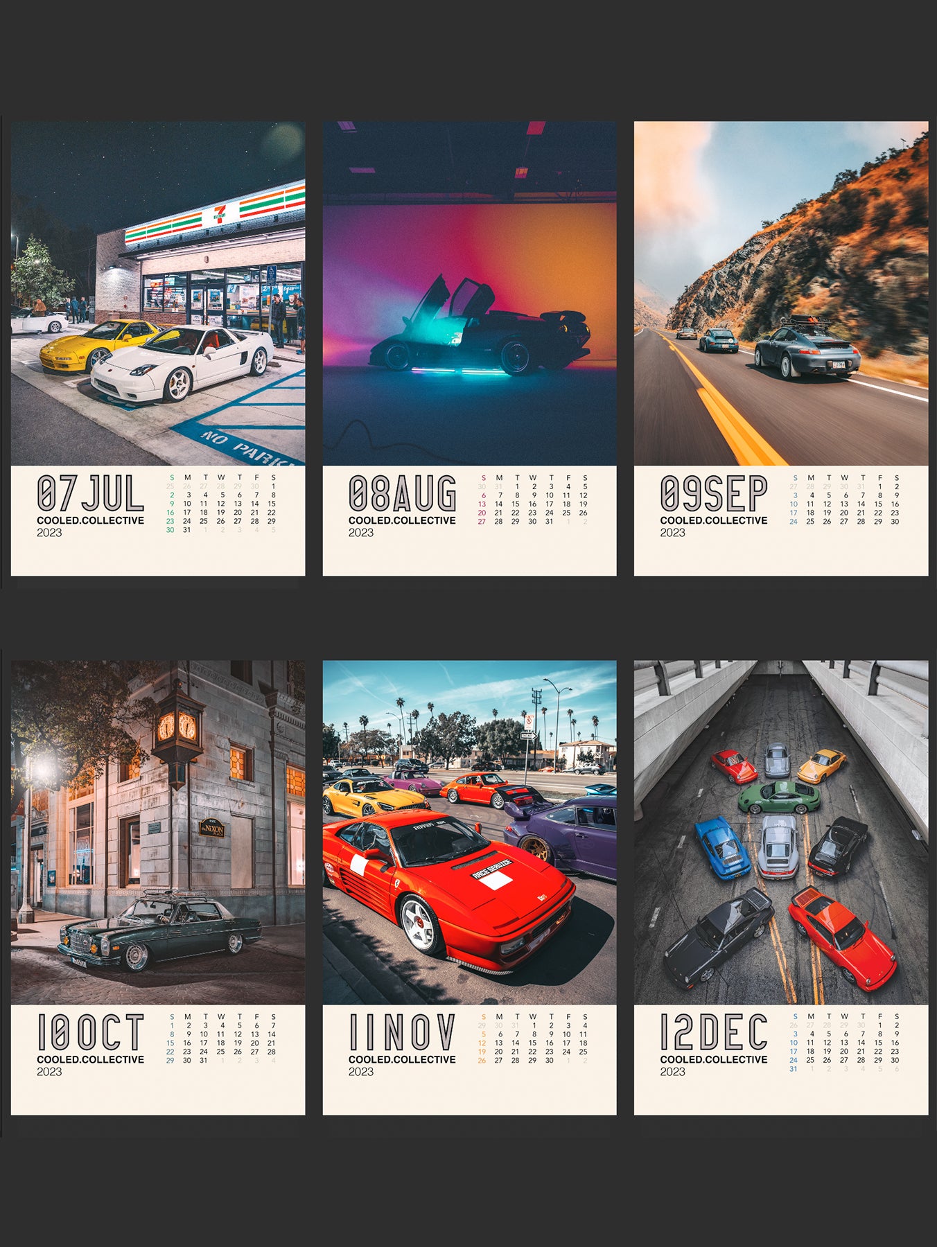 2023 Cooled Collective Calendar