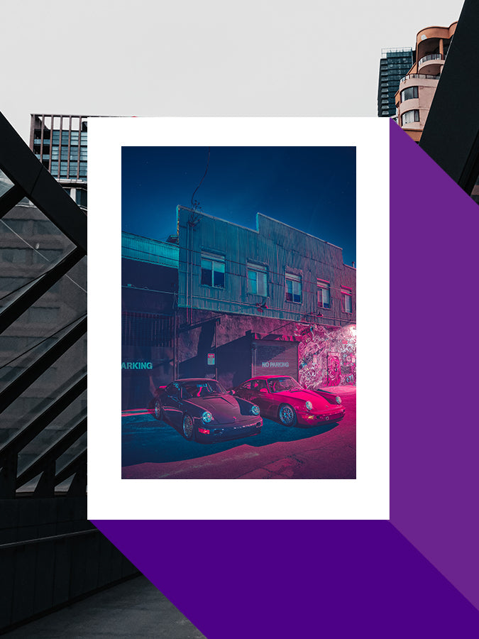 #036 Signature Series - "Back Alley Vibes" Poster