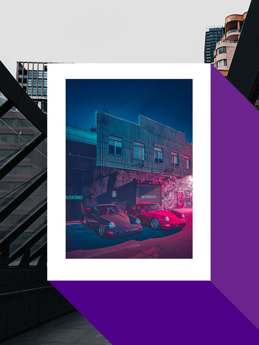 #036 Signature Series - "Back Alley Vibes" Poster