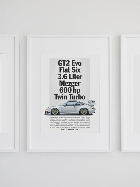 GT2 Evo Spec Poster
