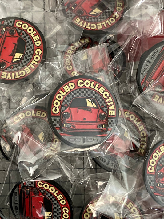 Checkered 64 Cooled Collective Pin