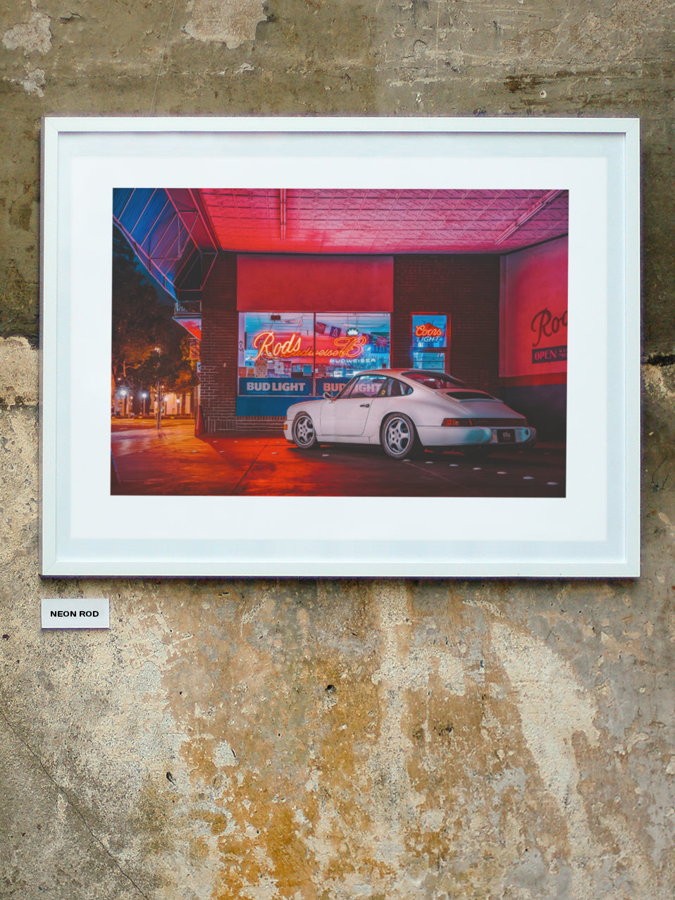 #024 Signature Series - "Neon Rod" Poster