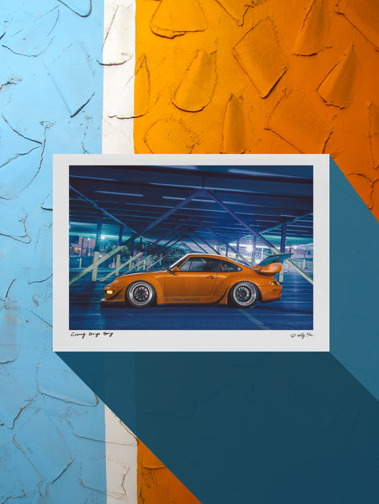 #014 Signature Series - "Creamy Orange Bang" Poster