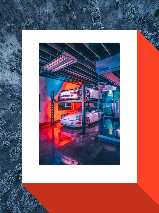 #012 Signature Series - "90s Dream Garage" Poster