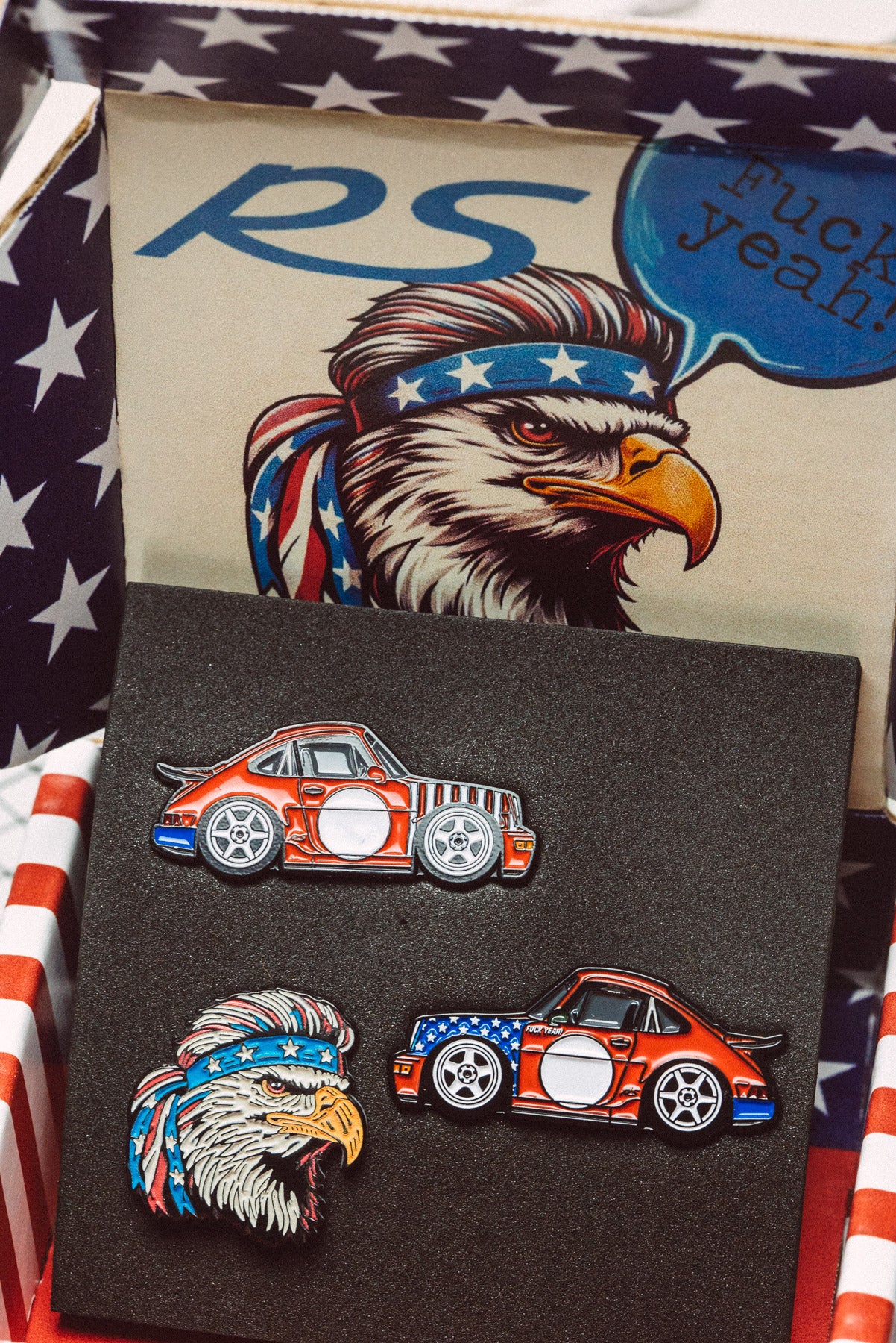 Freedom RSMurica Leen Customs Pin Set