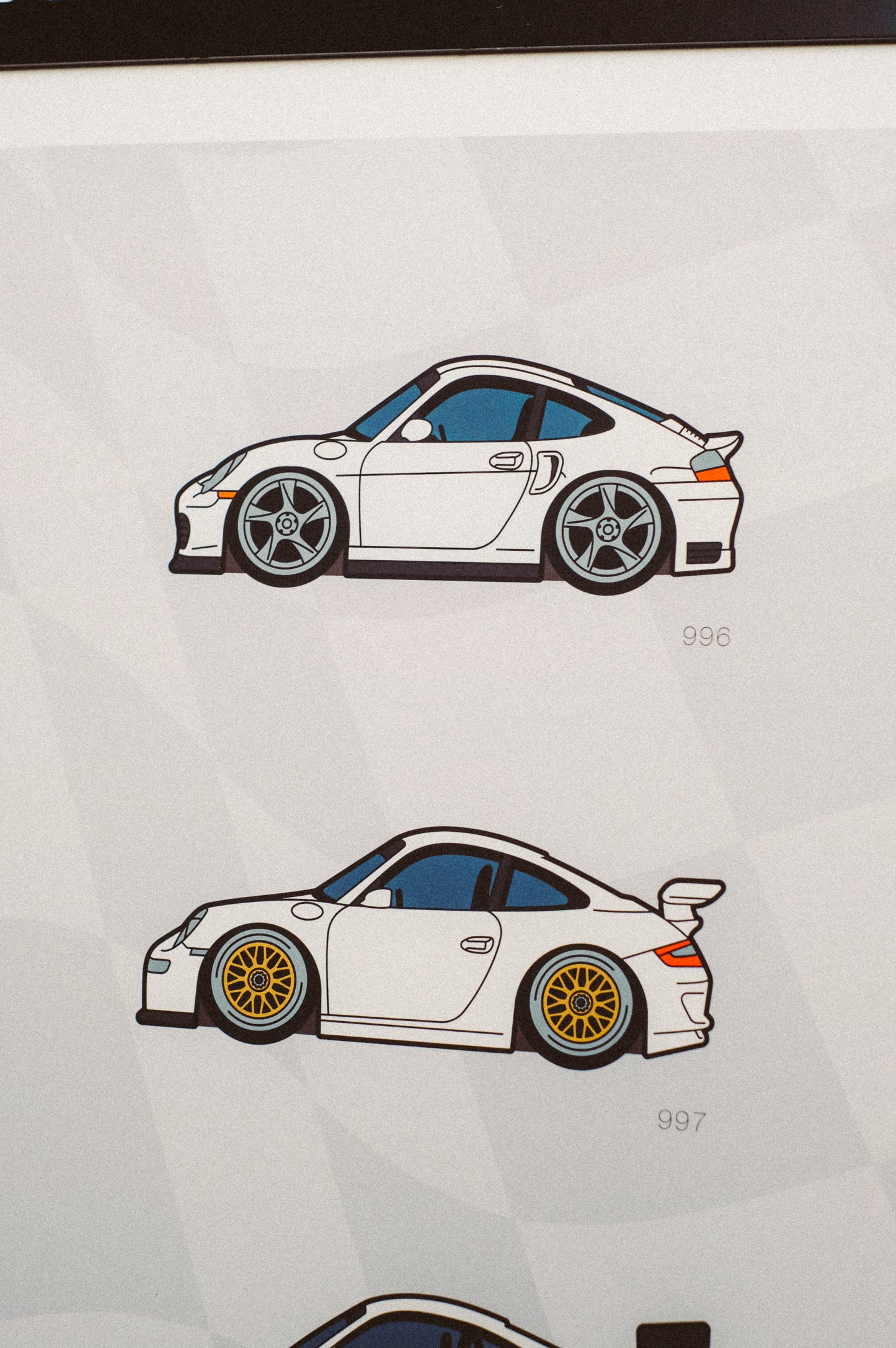 Leen Customs x CC - Air vs Water All White Poster