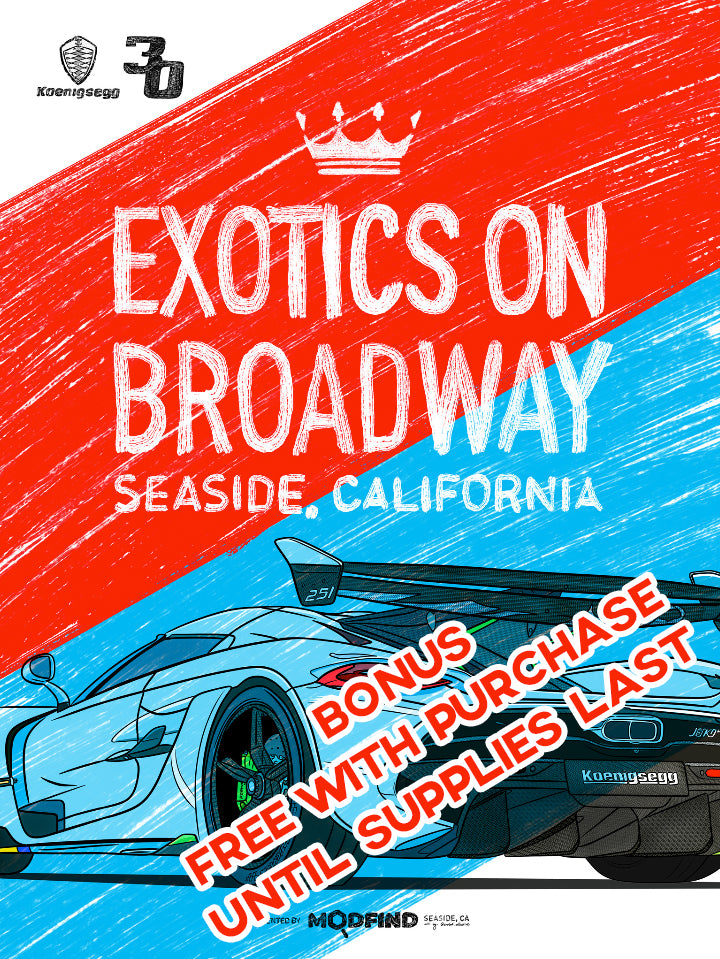 Exotics on Broadway 2024 24x36" Poster