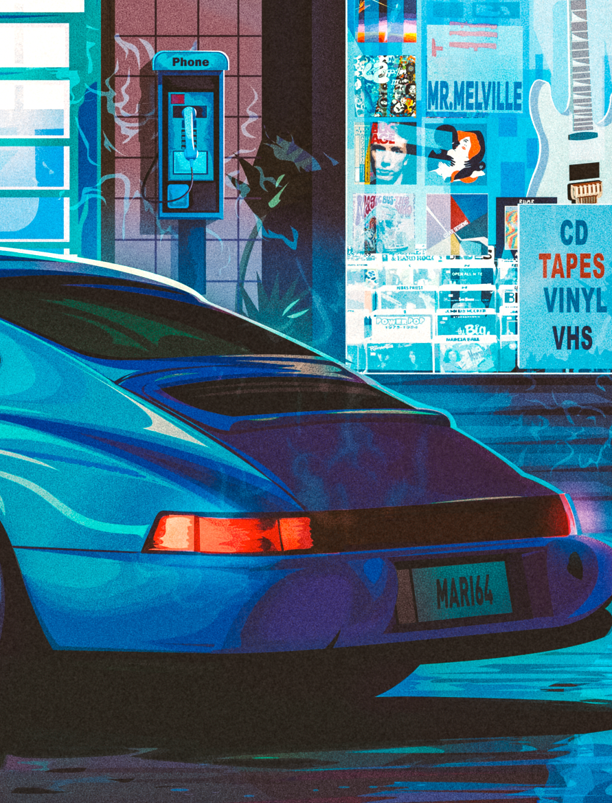 Retro #3b RS Arcade II Maritime Poster (Limited)