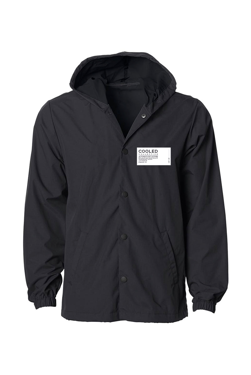 Cooled Collective Water-Resistant Hooded Windbreaker