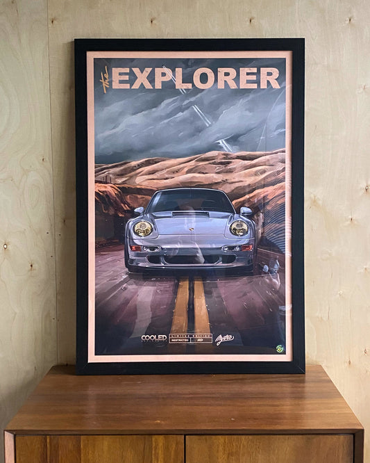 The Explorer Poster collab w/Andrew Mytro Limited!