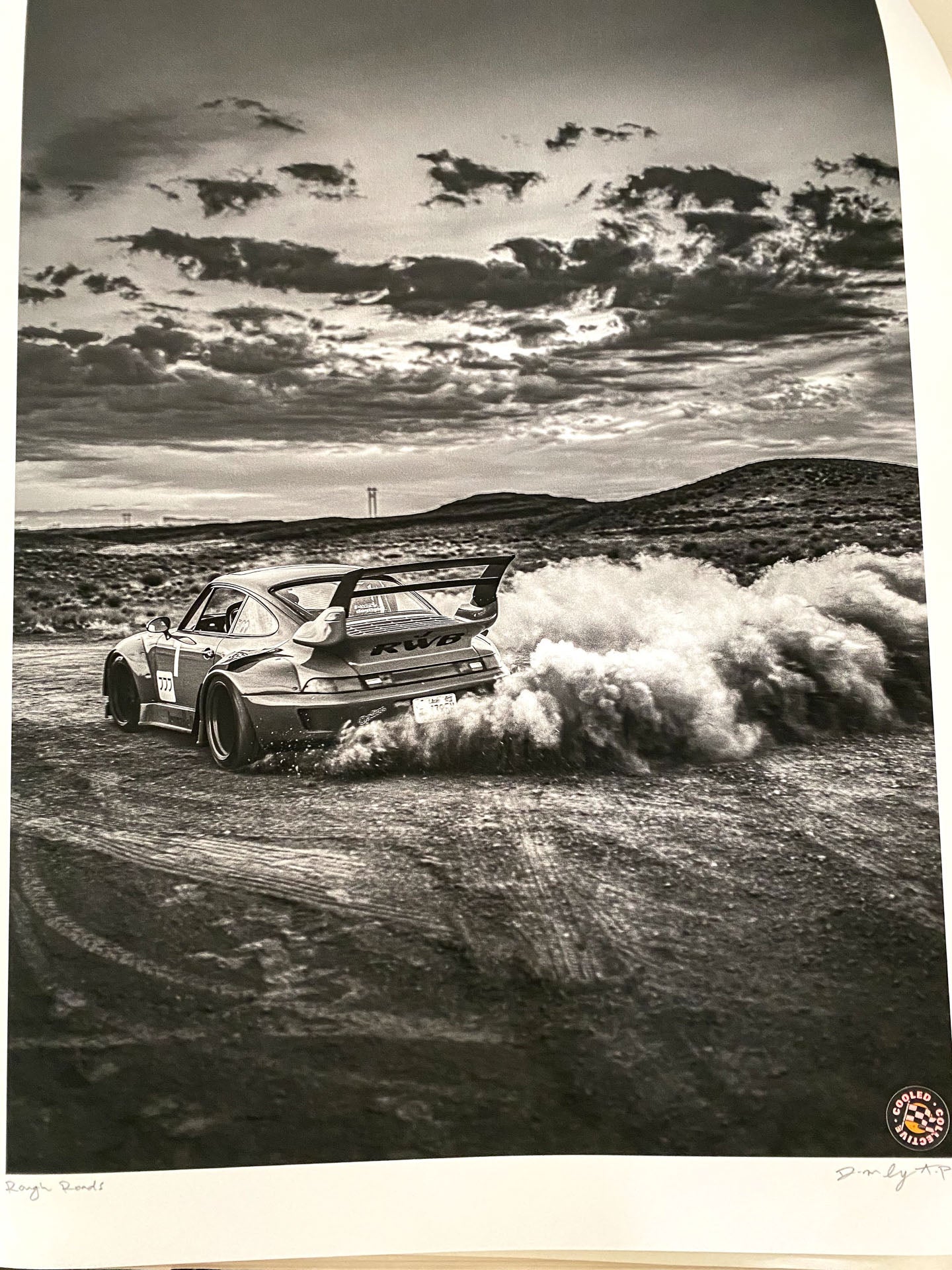 #041 Signature Series Limited Poster - "Rough Roads"