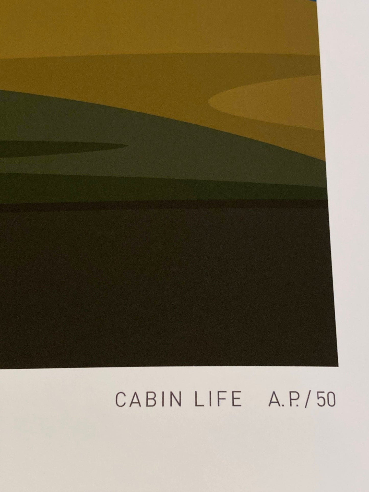 Ground Works Design - Cabin Life Poster